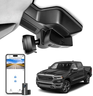 4K Front & 2K Rear 2 Channel HDR Dash Cam for RAM Gen5 1500 2025 2026 4K Front & 2K Rear 2 Channel HDR Dash Cam for RAM Gen5 1500 2025 2026