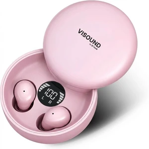 VISOUND VionB Air Invisible Earbuds Wireless Bluetooth 5.4 for Small Ears, Mini Tiny Ear Buds, IPX5 Waterproof, Sound Isolating Fit, ENC Mic for Clear Calls, Discreet in-Ear Headphones (Rose Qu VISOUND VionB Air Invisible Earbuds Wireless Bluetooth 5.4 for Small Ears, Mini Tiny Ear Buds, IPX5 Waterproof, Sound Isolating Fit, ENC Mic for Clear Calls, Discreet in-Ear Headphones (Rose Qu