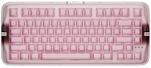 CoolKiller CK75SE Mechanical Keyboard, 75% Wireless Keyboard with Crystal Jelly Keycaps, RGB Backlit, Hot Swappable Gasket Gaming Keyboard for Windows/Mac, Jelly Pink CoolKiller CK75SE Mechanical Keyboard, 75% Wireless Keyboard with Crystal Jelly Keycaps, RGB Backlit, Hot Swappable Gasket Gaming Keyboard for Windows/Mac, Jelly Pink