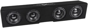 Skar Audio Quad 8" Loaded Ported Subwoofer Enclosure Compatible with 2019-2025 Chevy Silverado/GMC Sierra Crew Cab Trucks Skar Audio Quad 8" Loaded Ported Subwoofer Enclosure Compatible with 2019-2025 Chevy Silverado/GMC Sierra Crew Cab Trucks