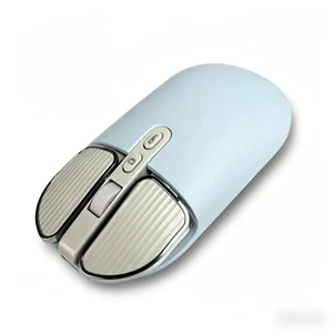Dpisuuk Portable Cute Wireless Mouse for Laptop,Dual Mode Bluetooth Noiseless Ergonomic Mouse with USB C Rechargeable & One-Touch Desktop Key (Blue) Dpisuuk Portable Cute Wireless Mouse for Laptop,Dual Mode Bluetooth Noiseless Ergonomic Mouse with USB C Rechargeable & One-Touch Desktop Key (Blue)
