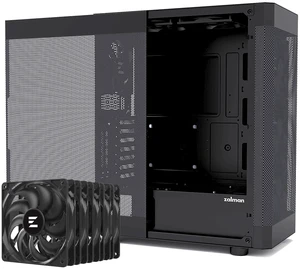Zalman i4 High Airflow Full Mesh ATX Mid-Tower Desktop Computer PC Case Zalman i4 High Airflow Full Mesh ATX Mid-Tower Desktop Computer PC Case