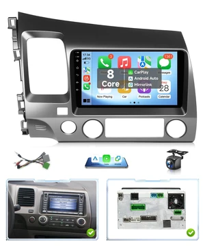 VQU Android 15 Radios for Honda Civic 2006-2011 Stereo with Factory Screen VQU Android 15 Radios for Honda Civic 2006-2011 Stereo with Factory Screen