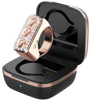 TTring TikTok Remote Control with Glitter Diamonds for TikTok, Remote Control for TikTok, TikTok Scrolling Ring for iPhone, iPad, iOS, Android (Pink) TTring TikTok Remote Control with Glitter Diamonds for TikTok, Remote Control for TikTok, TikTok Scrolling Ring for iPhone, iPad, iOS, Android (Pink)