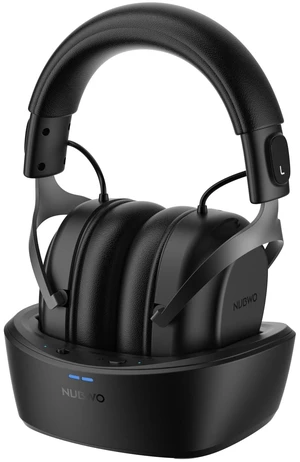 NUBWO Wireless Over-Ear Headphones with Charging Base, 2.4GHz Bluetooth Headphones, 20ms Ultra Low Latency, 65H Playtime, Bluetooth 5.3, 3.5mm AUX NUBWO Wireless Over-Ear Headphones with Charging Base, 2.4GHz Bluetooth Headphones, 20ms Ultra Low Latency, 65H Playtime, Bluetooth 5.3, 3.5mm AUX