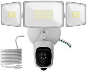 Onforu 5500lm Floodlight Camera with 20ft Plug, 2K Security Camera Outdoor Onforu 5500lm Floodlight Camera with 20ft Plug, 2K Security Camera Outdoor