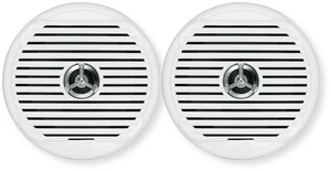 Jensen MSX65R Pair 6.5" Marine Hi-Performance Waterproof Coaxial Speakers, 75 Watts Maximum Power, 65HZ - 20kHz Frequency Response, 4 Ohms Impedance, 1" Voice Coil Size, Flush Mount Jensen MSX65R Pair 6.5" Marine Hi-Performance Waterproof Coaxial Speakers, 75 Watts Maximum Power, 65HZ - 20kHz Frequency Response, 4 Ohms Impedance, 1" Voice Coil Size, Flush Mount