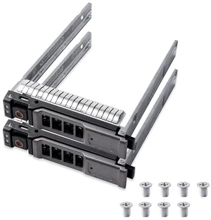 2pcs Pack 2.5" SAS SATA Hard Drive Tray Caddy NRX7Y 0NRX7Y Compatible for Dell PowerEdge M620 M630 M420 M520 M820 VRTX Blade Server 2pcs Pack 2.5" SAS SATA Hard Drive Tray Caddy NRX7Y 0NRX7Y Compatible for Dell PowerEdge M620 M630 M420 M520 M820 VRTX Blade Server
