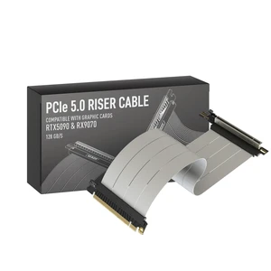 LINKUP PCIE 5.0 Riser Cable ^^ for Vertical GPU Mount ^^ ITX Single Reverse ^^ Graphics Card GPU Ready ^^ Usable with PCIe 4.0 & RX9070/ RTX5090 ^^ 20cm (Total Length 24.5cm) LINKUP PCIE 5.0 Riser Cable ^^ for Vertical GPU Mount ^^ ITX Single Reverse ^^ Graphics Card GPU Ready ^^ Usable with PCIe 4.0 & RX9070/ RTX5090 ^^ 20cm (Total Length 24.5cm)