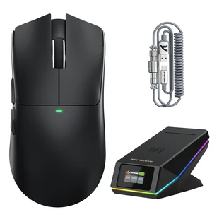 ATTACK SHARK X11PRO V2 Wireless Gaming Mouse with RGB Charging Dock, Black ATTACK SHARK X11PRO V2 Wireless Gaming Mouse with RGB Charging Dock, Black