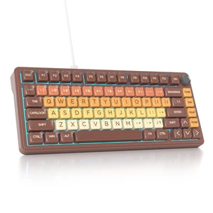 surmen 75% Brown Wireless Mechanical Keyboard Tri-Mode for PC/Laptop surmen 75% Brown Wireless Mechanical Keyboard Tri-Mode for PC/Laptop