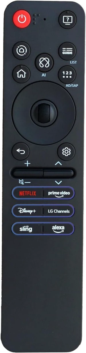 MR25GA Voice Magic Remote Compatible with LG Remote 2025 TVs OLED G5 C5 B5 Series QNED 92A 85A 80A Series UA77 Series Voice Remote Control with Pointer Function MR25GA Voice Magic Remote Compatible with LG Remote 2025 TVs OLED G5 C5 B5 Series QNED 92A 85A 80A Series UA77 Series Voice Remote Control with Pointer Function
