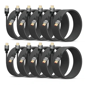 KovySwm HDMI 2.1 Cable, 10FT, 5-Pack, 48Gbps, 8K@60Hz KovySwm HDMI 2.1 Cable, 10FT, 5-Pack, 48Gbps, 8K@60Hz