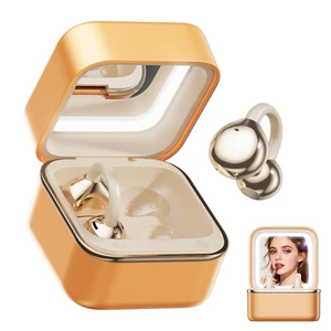 CHENRUIDA Earring Open Ear Earbuds Fashion and Luxury for Lady (Orange) CHENRUIDA Earring Open Ear Earbuds Fashion and Luxury for Lady (Orange)