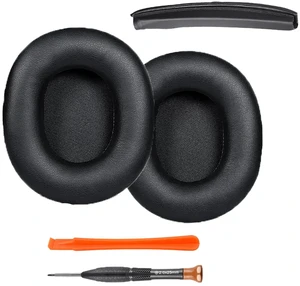 Earpads+Headband Kit for ATH M50/M50X/M50XWH/M50XBT/M50XBT2/M50S/LE-Black Earpads+Headband Kit for ATH M50/M50X/M50XWH/M50XBT/M50XBT2/M50S/LE-Black