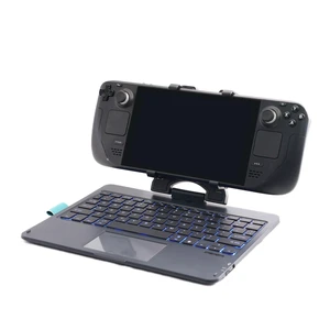 Invensic DeckTop - Steam Deck Keyboard and Bluetooth Trackpad Mouse with Multicolor LED Laptop Accessory for Valve Linux PC Gaming Accessories (Steam Deck/ROG Ally) Invensic DeckTop - Steam Deck Keyboard and Bluetooth Trackpad Mouse with Multicolor LED Laptop Accessory for Valve Linux PC Gaming Accessories (Steam Deck/ROG Ally)