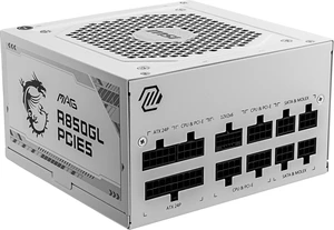 MSI MAG A850 GL PCIE5 WHITE 80PLUS GOLD ATX3.0/PCIE5.0 850W PC MAG A850GL PCIE5 WHITE PS1368 MSI MAG A850 GL PCIE5 WHITE 80PLUS GOLD ATX3.0/PCIE5.0 850W PC MAG A850GL PCIE5 WHITE PS1368