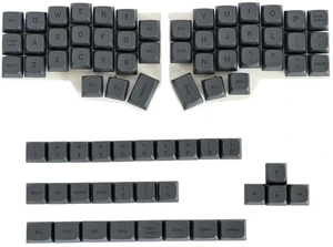72 Keys XDA Profile PBT Keycaps for Split Ergonomic Keyboards (Black) 72 Keys XDA Profile PBT Keycaps for Split Ergonomic Keyboards (Black)
