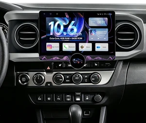 10.6" QLED Car Stereo Radio for Toyota Tacoma 2016-2023,Wireless CarPlay 10.6" QLED Car Stereo Radio for Toyota Tacoma 2016-2023,Wireless CarPlay
