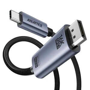 Bidirectional USB C to DisplayPort 2.1 Cable 16K@30Hz 8K@120Hz - 6.6FT Bidirectional USB C to DisplayPort 2.1 Cable 16K@30Hz 8K@120Hz - 6.6FT