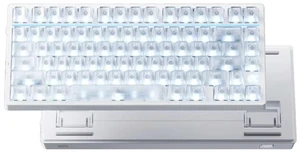 MCHOSE ACE75 Mechanical Gaming 75Key Keyboard Wired Rapid Trigger Hall Effect Keyboard Magnetic Switch Hyper-Fast 8000Hz Adjustable Actuation, Hot Swap, RGB PC MAC Laptop(Translucent White/Huoying) MCHOSE ACE75 Mechanical Gaming 75Key Keyboard Wired Rapid Trigger Hall Effect Keyboard Magnetic Switch Hyper-Fast 8000Hz Adjustable Actuation, Hot Swap, RGB PC MAC Laptop(Translucent White/Huoying)