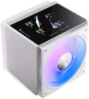 Jungle Leopard KF720 5.0" Screen LCD CPU Air Cooler, 7 Heat Pipes White Jungle Leopard KF720 5.0" Screen LCD CPU Air Cooler, 7 Heat Pipes White