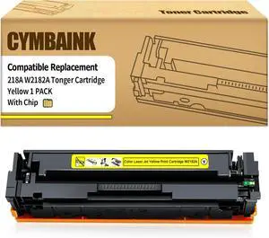 218A Toner Cartridge Replacement for HP 218A 218X Toner for Color Pro 3201dw; Color Pro MFP 3301cdw 3301fdw 3301sdw Printers (Yellow)