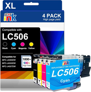 Cartucce Compatibili NINETEC 920 XL | Confezione Da 8 (2 Nero + 2 Ciano + 2 Magenta + 2 Giallo) | Alta Resa Per HP Officejet 6000, 6500, 7000, 7500A