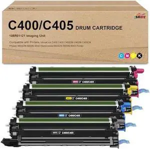 Versalink C400 C405 Drum Unit Kit 4-Pack 108R01121 Imaging Unit Replacement for Xerox Versalink C400 C405 Phaser 6600 6600DN Workcentre 6655 6655i 6605 Color Printer Drum Versalink C400 C405 Drum Unit Kit 4-Pack 108R01121 Imaging Unit Replacement for Xerox Versalink C400 C405 Phaser 6600 6600DN Workcentre 6655 6655i 6605 Color Printer Drum