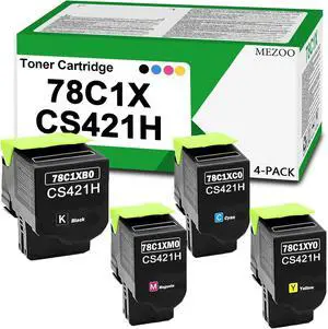 78C1X 78C1XK0 78C1XC0 78C1XM0 78C1XY0 Toner Cartridge Extra High Yield 78C1X 78C1XK0 78C1XC0 78C1XM0 78C1XY0 Toner Cartridge Extra High Yield