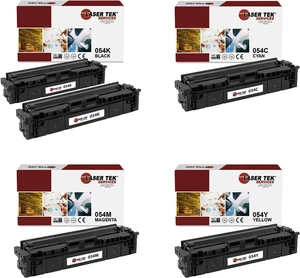 Laser Tek Services Compatible Toner Cartridge Replacement for Canon 054 054K 054C 054M 054Y Works with Canon Color ImageClass LBP620 LBP622Cdw, MF640C Printers (Black, Cyan, Magenta, Yellow, 5 Pack) Laser Tek Services Compatible Toner Cartridge Replacement for Canon 054 054K 054C 054M 054Y Works with Canon Color ImageClass LBP620 LBP622Cdw, MF640C Printers (Black, Cyan, Magenta, Yellow, 5 Pack)