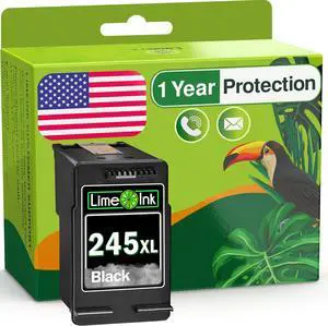 Limeink Black Remanufactured PG-245XL High Yield Ink Cartridge for Pixma iP2820 MG2420 MG2520 MG2920 MG2922 MG2924 MX492 Shows Accurate Ink Level Limeink Black Remanufactured PG-245XL High Yield Ink Cartridge for Pixma iP2820 MG2420 MG2520 MG2920 MG2922 MG2924 MX492 Shows Accurate Ink Level