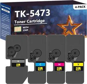 TK-5473 TK 5473 Toner Cartridge (with CHIP) Compatible for Kyocera ECOSYS MA2100cfx MA2100cwfx PA2100cwx Printers, Replacement for Kyocera TK-5473 Toner, 4Pack(KCMY) TK-5473 TK 5473 Toner Cartridge (with CHIP) Compatible for Kyocera ECOSYS MA2100cfx MA2100cwfx PA2100cwx Printers, Replacement for Kyocera TK-5473 Toner, 4Pack(KCMY)