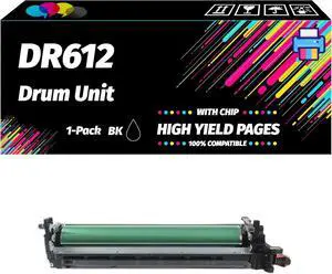 Compatible with Konica Minolta DR612 IU612 Drum Unit Work for Konica Minolta bizhub 552 652 C452 C552 C552DS C652 Printers (1 Pack Black) Compatible with Konica Minolta DR612 IU612 Drum Unit Work for Konica Minolta bizhub 552 652 C452 C552 C552DS C652 Printers (1 Pack Black)