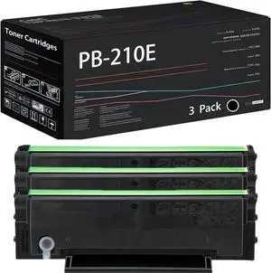 Compatible with Pantum PB-210E Toner Cartridges Work for Pantum P2500 P2500W M6500 M6600 Printers, with Chip, High Yield 2600 Pages, High-Definition Printing (3 Pack Black) Compatible with Pantum PB-210E Toner Cartridges Work for Pantum P2500 P2500W M6500 M6600 Printers, with Chip, High Yield 2600 Pages, High-Definition Printing (3 Pack Black)