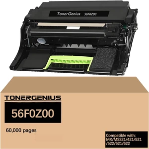 56F0Z00 Imaging Unit for MS321 MS421 Compatible with Lexmark MX/MS321/421/521/522/621/622 1-Pack with Chip 56F0Z00 Imaging Unit for MS321 MS421 Compatible with Lexmark MX/MS321/421/521/522/621/622 1-Pack with Chip