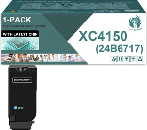 XC4150 Toner Cartridge High Yield Compatible for Lexmark XC4150 24B6717 Cyan Replacement Cartridges for Lexmark XC4140 XC4150 XC4143 XC4153 Printers XC4150 Toner Cartridge High Yield Compatible for Lexmark XC4150 24B6717 Cyan Replacement Cartridges for Lexmark XC4140 XC4150 XC4143 XC4153 Printers