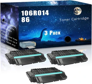 106R01486 Compatible Toner Cartridge Replacement for Xerox High Yield Compatible WorkCentre 3210 3220 Printers, Meet Printing Needs (3 Pack Black) 106R01486 Compatible Toner Cartridge Replacement for Xerox High Yield Compatible WorkCentre 3210 3220 Printers, Meet Printing Needs (3 Pack Black)