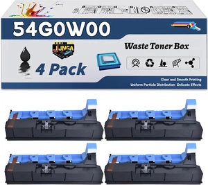Work for Lexmark CX922de CX921de Printers, Replacement for Lexmark 54G0W00 Waste Toner Box, Capacity of 30000 Pages (4 Pack Black) Work for Lexmark CX922de CX921de Printers, Replacement for Lexmark 54G0W00 Waste Toner Box, Capacity of 30000 Pages (4 Pack Black)