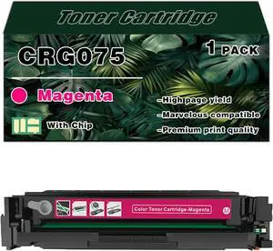 CRG075 CRG-075 Toner Cartridges Compatible for Canon CRG075 CRG-075 Toner Cartridge Work for Canon MF662CdW MF664Cdw MF665CdW MF667Cdw LBP646Cdw LBP647Cdw Printers,Magenta CRG075 CRG-075 Toner Cartridges Compatible for Canon CRG075 CRG-075 Toner Cartridge Work for Canon MF662CdW MF664Cdw MF665CdW MF667Cdw LBP646Cdw LBP647Cdw Printers,Magenta