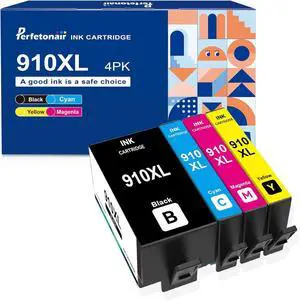 910XL Ink Cartridges Combo Pack, 910 Large Capacity Ink, Compatible with OfficeJet Pro 8025e 8025 8028e 8028 8035e 8035 OfficeJet 8015e 8022e 8015 8022 Printers 910XL Ink Cartridges Combo Pack, 910 Large Capacity Ink, Compatible with OfficeJet Pro 8025e 8025 8028e 8028 8035e 8035 OfficeJet 8015e 8022e 8015 8022 Printers