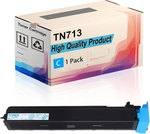 TN713 Toner Cartridge Compatible for Konica Minolta bizhub C659 bizhub C759 Printers, High Yield 48900 Pages, Print More Pages (1 Pack Cyan) TN713 Toner Cartridge Compatible for Konica Minolta bizhub C659 bizhub C759 Printers, High Yield 48900 Pages, Print More Pages (1 Pack Cyan)