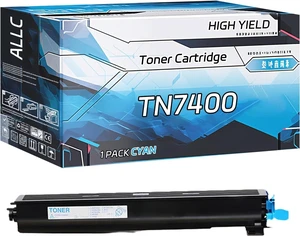 ALLC Compatible for Konica Minolta TN7400 Toner Cartridge Work for Konica Minolta Magicolor 7440 7450 Printers, with Chip, High Yield 15000 Pages, Clear Printing (Cyan) ALLC Compatible for Konica Minolta TN7400 Toner Cartridge Work for Konica Minolta Magicolor 7440 7450 Printers, with Chip, High Yield 15000 Pages, Clear Printing (Cyan)