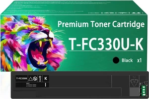 T-FC330U Toner Cartridge Compatible for Toshiba T-FC330U-K Black Toner Cartridges Work for Toshiba E-Studio 330AC 400AC Copiers T-FC330U Toner Cartridge Compatible for Toshiba T-FC330U-K Black Toner Cartridges Work for Toshiba E-Studio 330AC 400AC Copiers