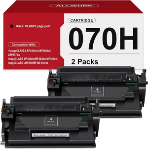 070H Black Toner Cartridge Compatible Replacement for Canon 070H crg-070H for imageCLASS MF465dw MF462dw MF460dw LBP246dw LBP247dw LBP240dw Printer 2 Pack 070H Black Toner Cartridge Compatible Replacement for Canon 070H crg-070H for imageCLASS MF465dw MF462dw MF460dw LBP246dw LBP247dw LBP240dw Printer 2 Pack