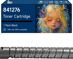 Compatible with Ricoh 841276 Toner Cartridge Work for Ricoh Aficio MP C3001 C3300 C3501 C2800 Printers, High Yield 30000 Pages, with Chip, High-Definition Printing (1 Pack Black) Compatible with Ricoh 841276 Toner Cartridge Work for Ricoh Aficio MP C3001 C3300 C3501 C2800 Printers, High Yield 30000 Pages, with Chip, High-Definition Printing (1 Pack Black)