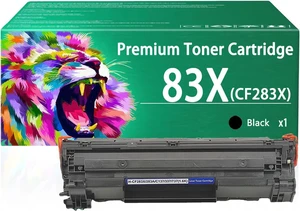 83X Toner Cartridge Compatible for HP 83X CF283X 83A CF283A Toner Cartridges Work for HP LaserJet Pro M201dw M201n MFP M125a M125rnw M125nw M127fn M127fp Printers 83X Toner Cartridge Compatible for HP 83X CF283X 83A CF283A Toner Cartridges Work for HP LaserJet Pro M201dw M201n MFP M125a M125rnw M125nw M127fn M127fp Printers