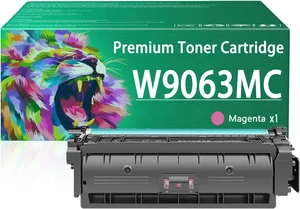 W9063MC Magenta Toner Cartridge Work for HP Color Laserjet Managed E55040dw E57540dn E57540c Printers W9063MC Magenta Toner Cartridge Work for HP Color Laserjet Managed E55040dw E57540dn E57540c Printers