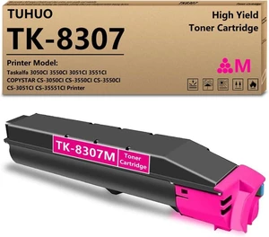TK8307 TK-8307 1-Pack Magenta Toner Compatible Replacement for TK-8307M for Kyocera TASKalfa 3050ci 3550ci CS-3050ci CS-3550ci Printer (13,500 Pages) High Yield TK8307 TK-8307 1-Pack Magenta Toner Compatible Replacement for TK-8307M for Kyocera TASKalfa 3050ci 3550ci CS-3050ci CS-3550ci Printer (13,500 Pages) High Yield