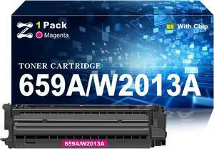 659A Toner Cartridges Compatible for HP 659A W2013A Magenta Toner Cartridge Work for HP Laserjet Enterprise M856dn M856x M776dn M776z M776zs Printers 659A Toner Cartridges Compatible for HP 659A W2013A Magenta Toner Cartridge Work for HP Laserjet Enterprise M856dn M856x M776dn M776z M776zs Printers